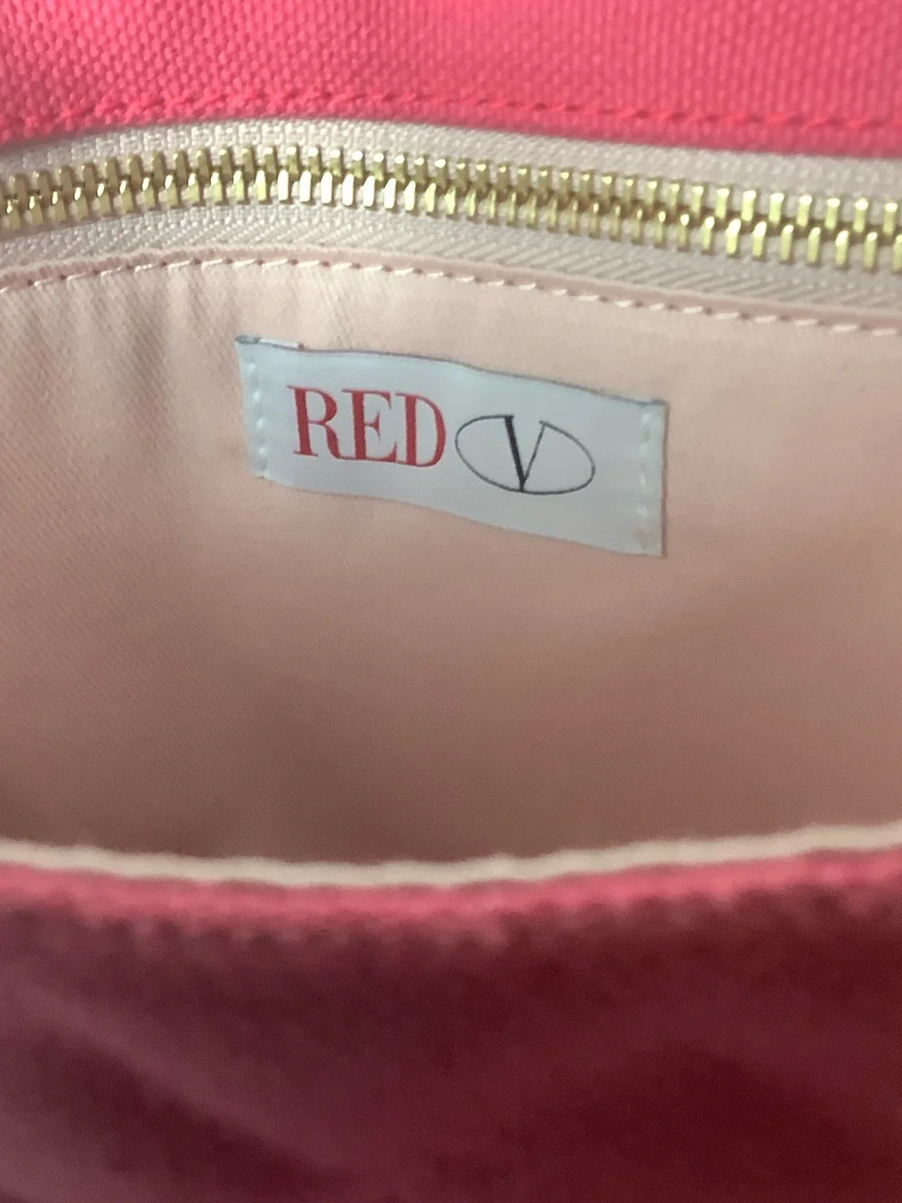 RED Valentino Quilted Hot Pink Floral-Appliqué Shoulder Bag with Gold Chain